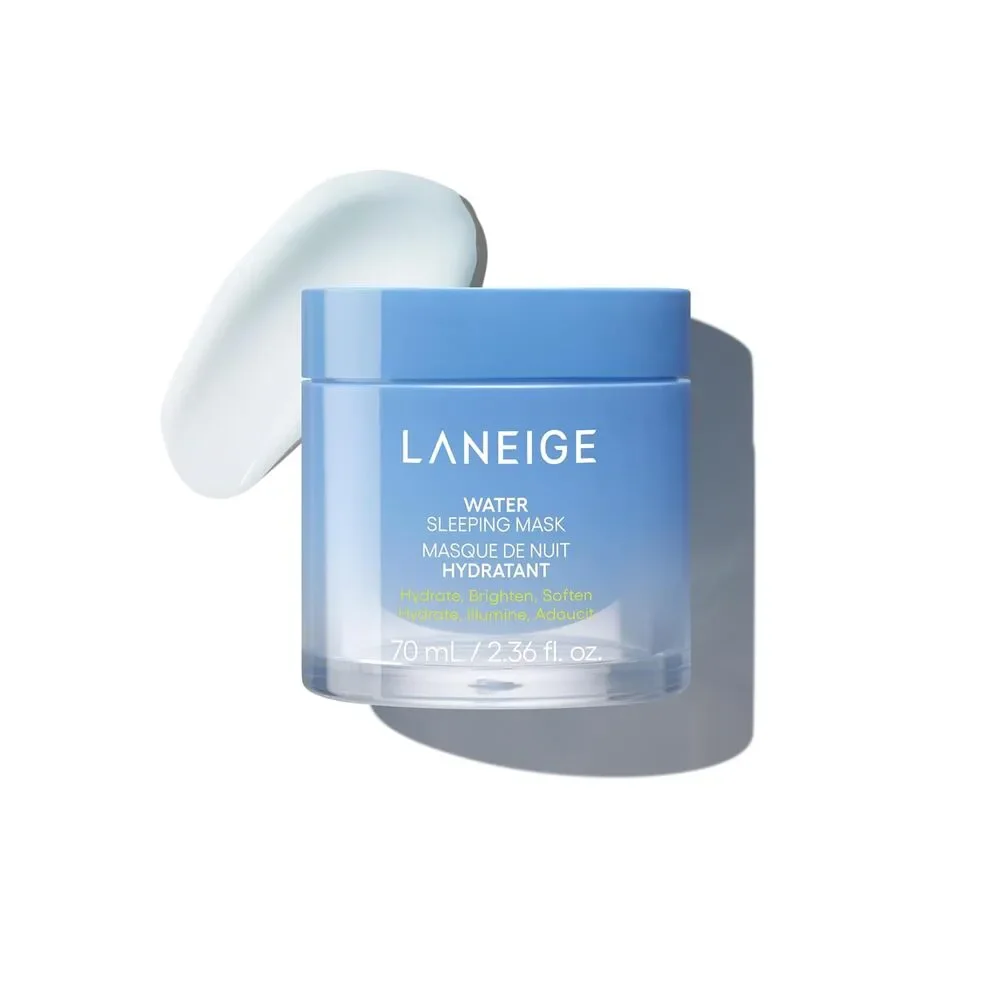 LANEIGE Water Sleeping Mask: Hydrating Korean Overnight, Squalane & Probiotic